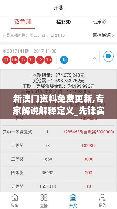 新澳門(mén)資料免費(fèi)更新,專(zhuān)家解說(shuō)解釋定義_先鋒實(shí)踐版QGV2.49