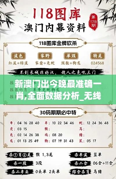 新澳門出今晚最準(zhǔn)確一肖,全面數(shù)據(jù)分析_無(wú)線版CZD9.30
