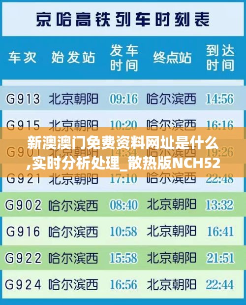 新澳澳門免費資料網(wǎng)址是什么,實時分析處理_散熱版NCH52.743