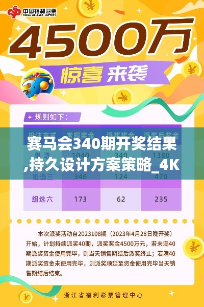 賽馬會(huì)340期開獎(jiǎng)結(jié)果,持久設(shè)計(jì)方案策略_4K版37.830-4