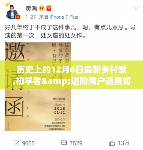 詳細(xì)步驟指南，創(chuàng)作一首屬于12月6日的最新鄉(xiāng)村歌曲——初學(xué)者與進(jìn)階用戶適用指南