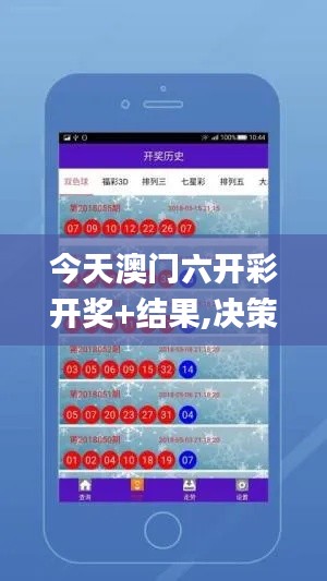 今天澳門(mén)六開(kāi)彩開(kāi)獎(jiǎng)+結(jié)果,決策信息解析說(shuō)明_動(dòng)態(tài)版4.898