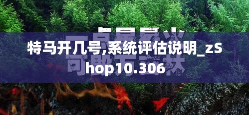 特馬開幾號(hào),系統(tǒng)評(píng)估說明_zShop10.306