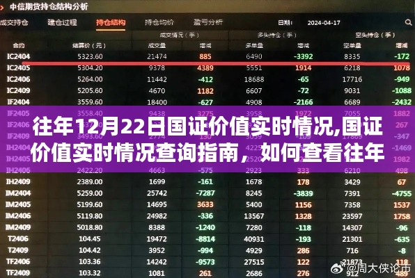 往年12月22日國證價值實時情況及查詢指南，國證價值數(shù)據(jù)深度解析