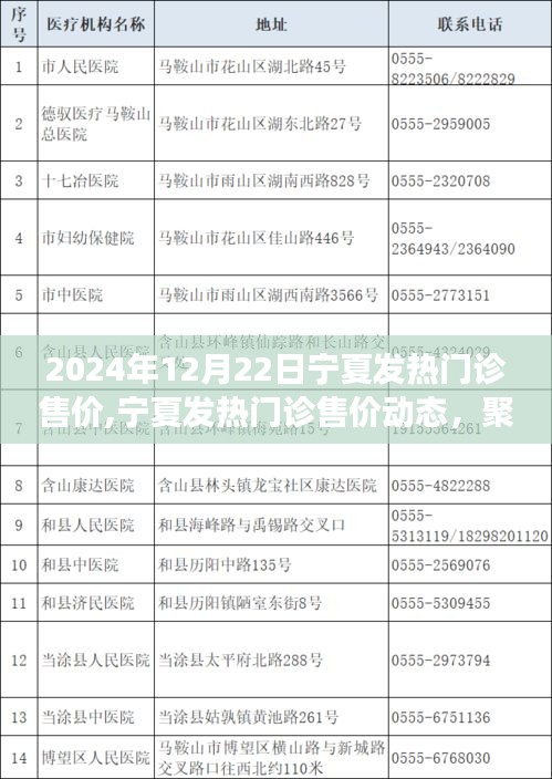 寧夏發(fā)熱門診售價(jià)動(dòng)態(tài)，未來(lái)一年的價(jià)格趨勢(shì)解讀與預(yù)測(cè)