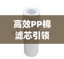 高效PP棉濾芯引領(lǐng)凈水革新潮流