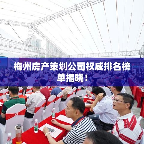 梅州房產策劃公司權威排名榜單揭曉！