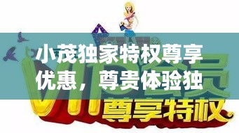 小茂獨(dú)家特權(quán)尊享優(yōu)惠，尊貴體驗(yàn)獨(dú)家呈現(xiàn)