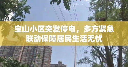 寶山小區(qū)突發(fā)停電，多方緊急聯(lián)動(dòng)保障居民生活無憂
